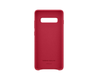 Etui Leather Cover do Samsung Galaxy S10 + czerwone - 478408 - zdjęcie 3